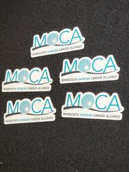 MOCA Die cut Vinyl Stickers